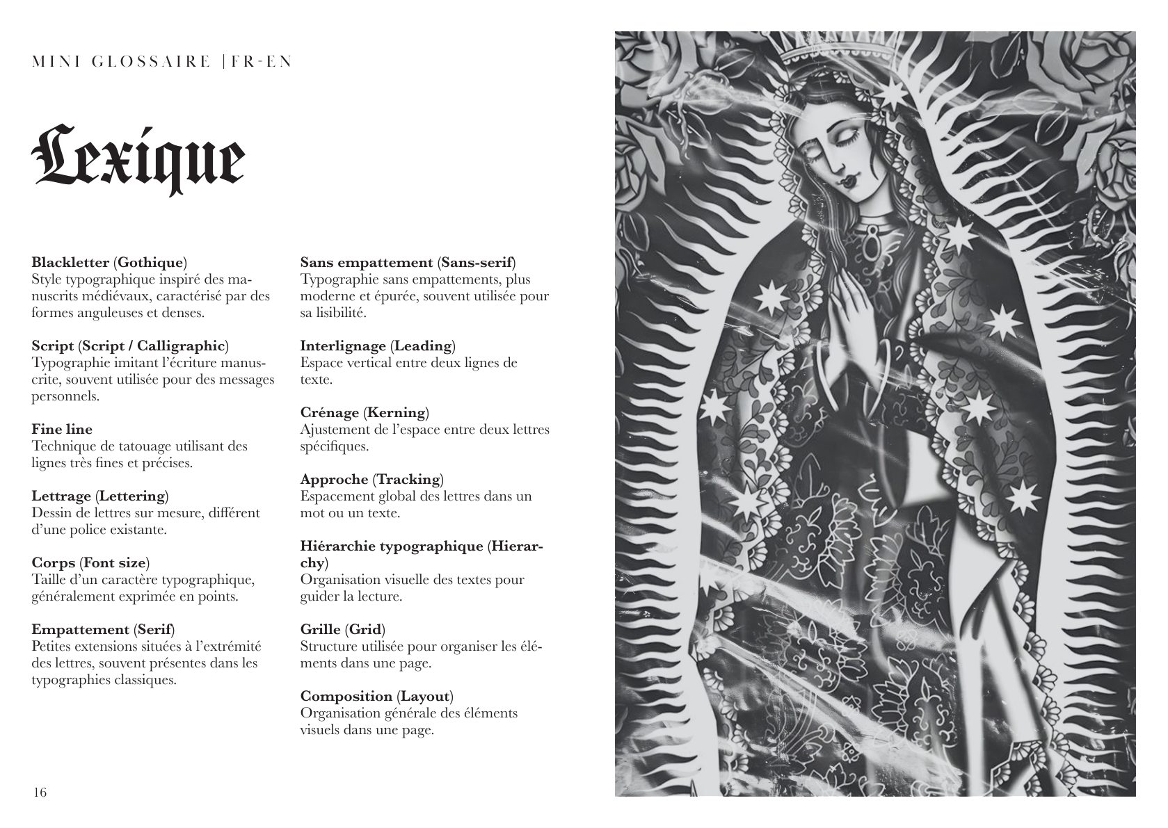 Mini glossaire — Lexique