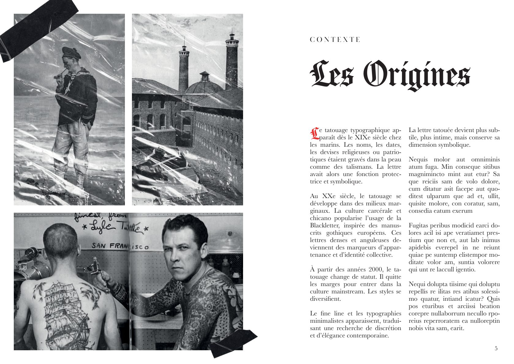 Contexte — Les Origines