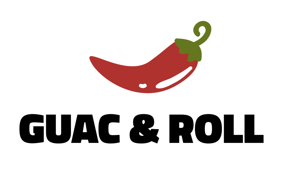 Logo Guac & Roll — piment
